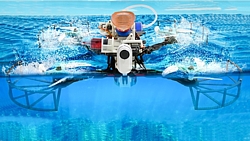 Amphibische Drohne