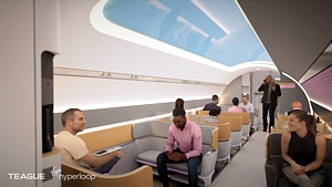 Virgin Hyperloop Passagierkapsel