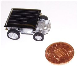 Solarzellen-Mikroauto