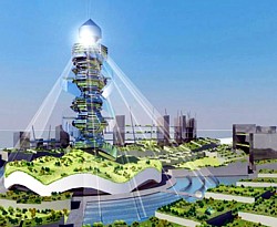 Food City Solarturm Design