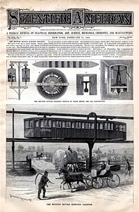 Boynton Electric Railway im Scientific American