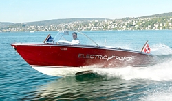 Elektroboot von Boesch