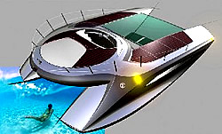 Design-Solarschiff von Forsgren Grafik