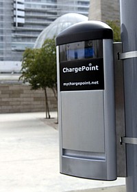 US-Version des Coulomb ChargePoint 