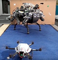 Robot und Kopter