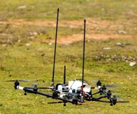 Tracking-Drohne der ANU