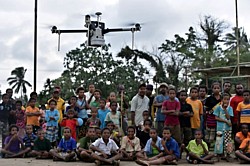 Matternet-Drohne in Papua-Neuguinea