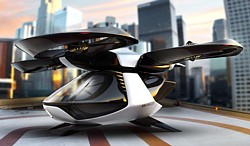 Autonomous Passenger Drone Grafik