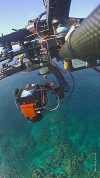 Drohne über dem Ningaloo Reef