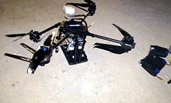 Abgestürzte Drohne in Beirut