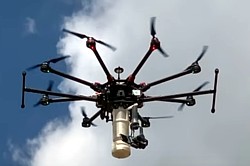 Drohne der CO2 Revolution