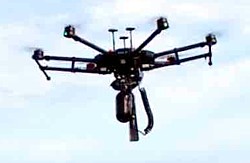 Drohne der Flash Forest
