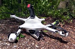 Abgestürzte Matternet-Drohne