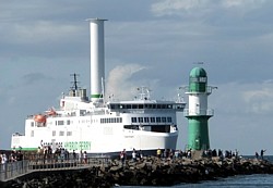 Copenhagen mit Rotorsegel