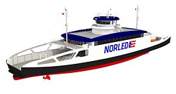 Fähre der Sembcorp Marine Grafik