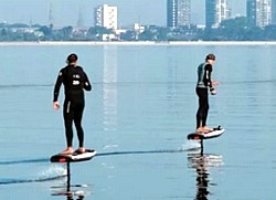 Überfahrt der VINGAs