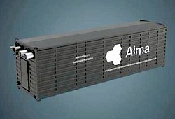 Anlage der Alma Clean Power