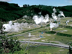 Geothermalenergie-Anlage