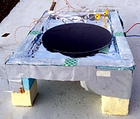Experimentelle Strahlungskühlung