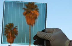 Transparente Solarmer-Zelle
