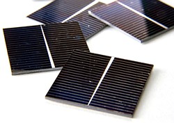 Epitaxial-Solarzellen des IMEC