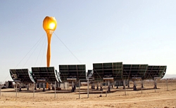 Hybrid-Solarturmanlage von Aora