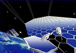 JAXA Solarsatellit (Grafik) 