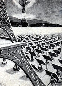 Solarturm-Grafik von 1911