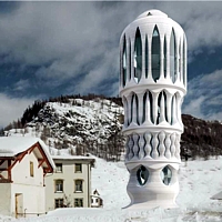 3D-Turm in Mulegns Grafik
