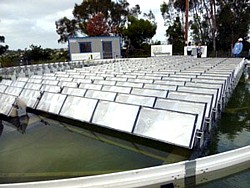Testanlage der Pyron Solar