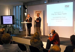 Klaus Töpfer bei der DAFG