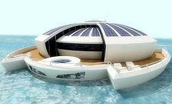 Solar Floating Resort Grafik
