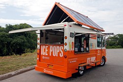 Solar Ice Pop Truck