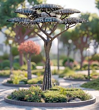 Design des SolarBotanic Tree Grafik