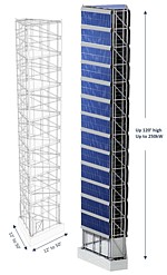 PV-Solarturm Grafik