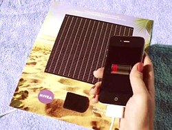 Solar Ad Charger von NIVEA