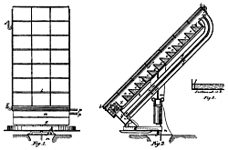 Patent von Wheeler und Evans Grafik