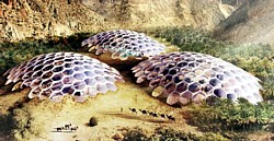 Biodome-Projekt in Al Hajar Grafik