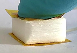 Piezo-Holzschwamm