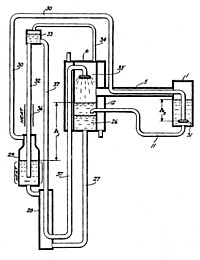 Patentgrafik des Einstein-Kühlschranks