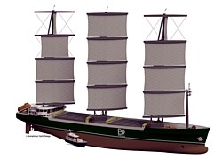 B9 Ship Modell