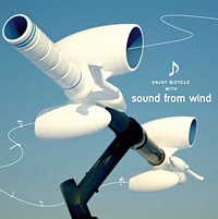 sound from wind Fahrrad-Lenker-Aufsätze
