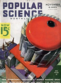 Titelseite der Popular Science vom November 1935