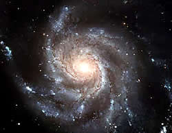 Spiralgalaxis M 101 in 25 Mio. Lichtjahren